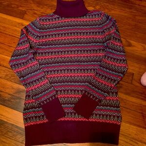 SOLD!!!VINTAGE LL BEAN classic women’s size M turtleneck .x posted